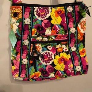 NEW Vera Bradley Long Strap Floral Bag